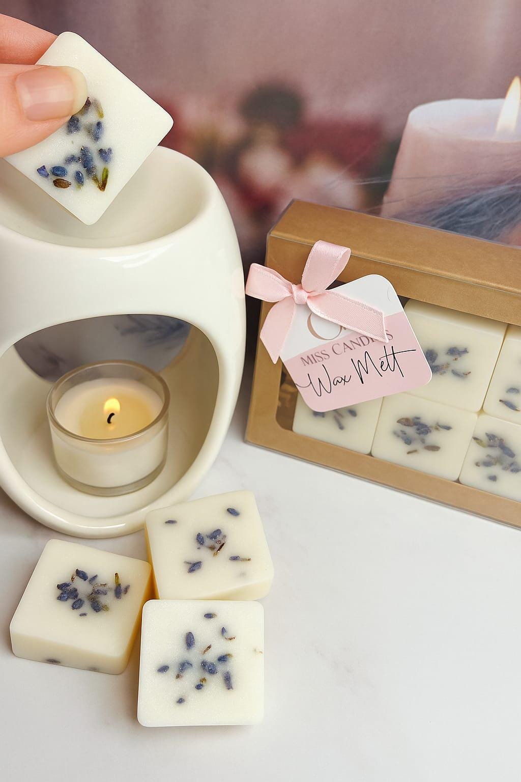 Wax Melt de Soya Aromático | Cera De Soja para Fundir y Decorar el Hogar