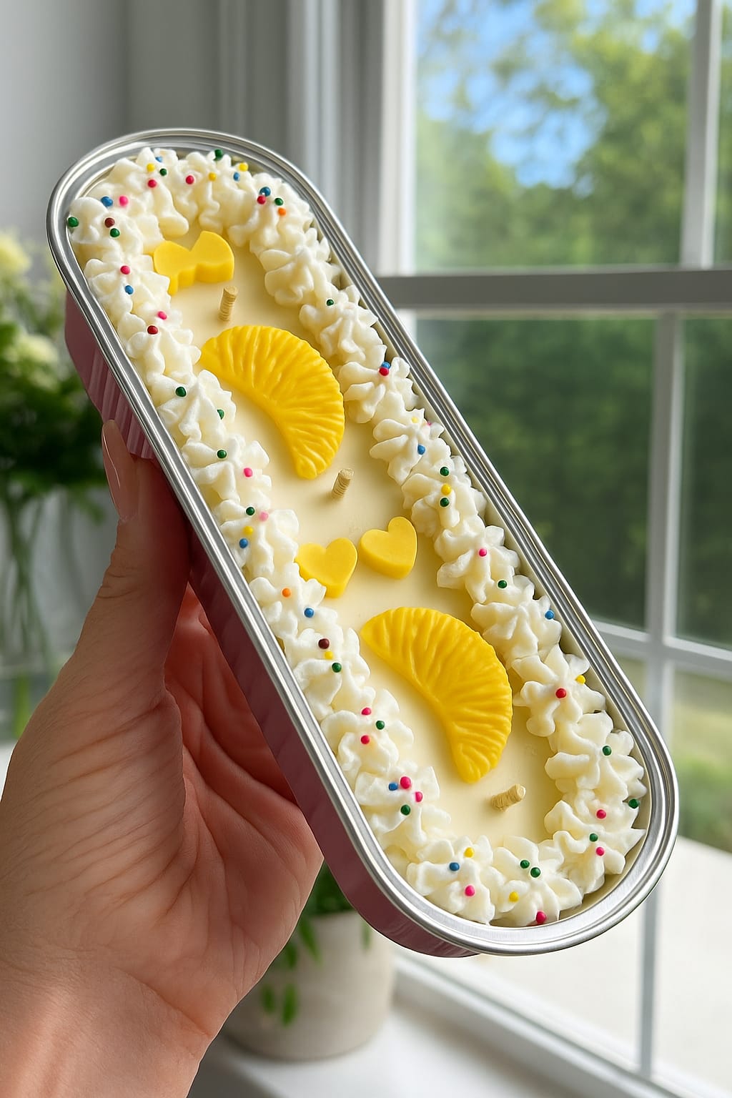 Vela Postre Artesanal | Dulce Tentación con Cera de Soya Vegana